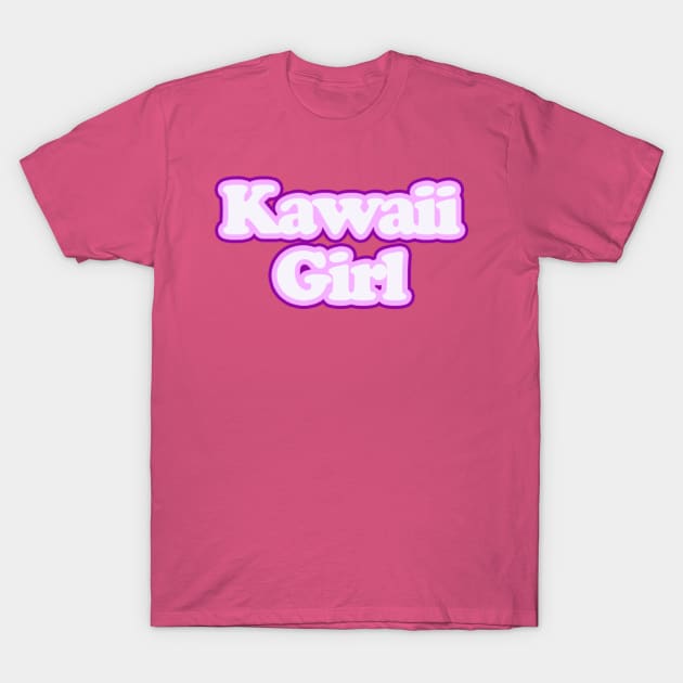 Kawaii Girl T-Shirt by mginley